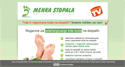 Desktop Screenshot of mehka-stopala.com